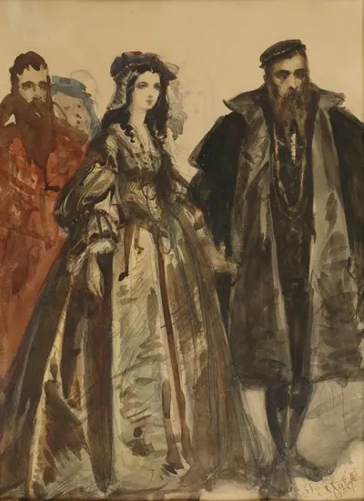 Zygmunt Ii August And Barbara