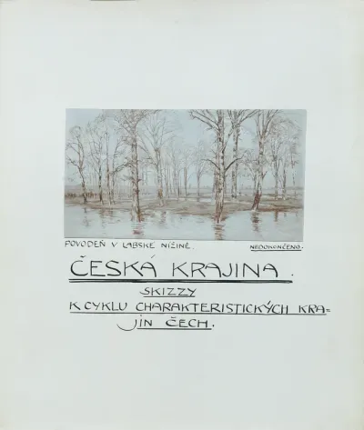 16 Ansichten tschechischer Landschaften "Ceska Krajiná"