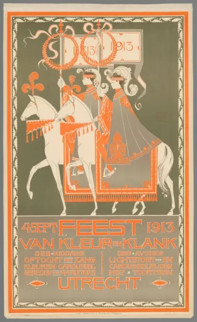1813-1913. 4 sept. 1913 Feest van kleur en klank Utrecht
