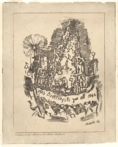 1943 - Greetings to You All - 1944