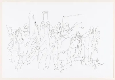 21ste-eeuwse interpretatie van Rembrandts Nachtwacht