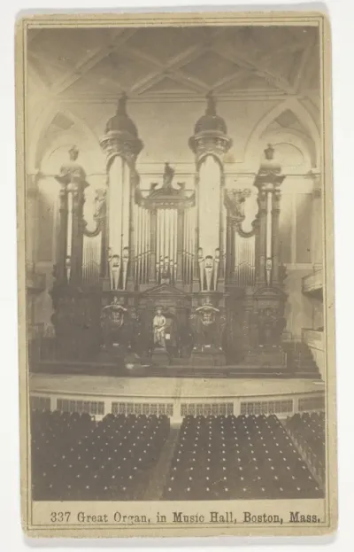 337 Great Organ, in Music Hall, Boston, Mass