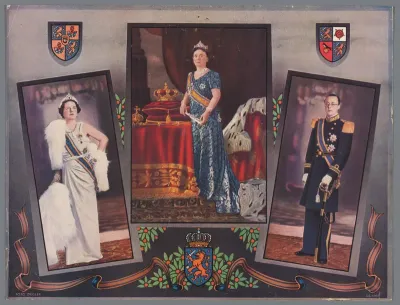 40-Jarig regeringsjubileum van koningin Wilhelmina