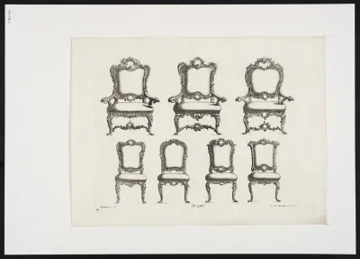 7 chairs with rococo motifs (1)