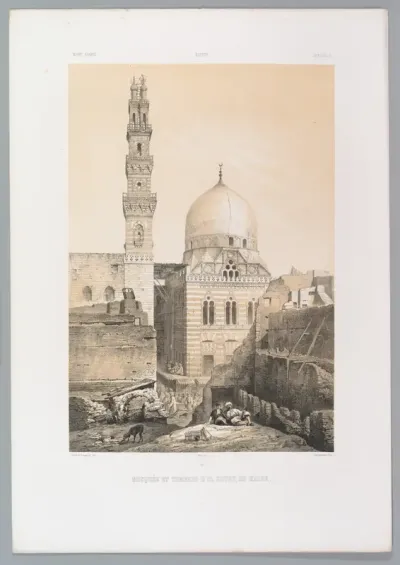 80. Mosquée et Tombeau d’el Ghoûry, au Kaire
