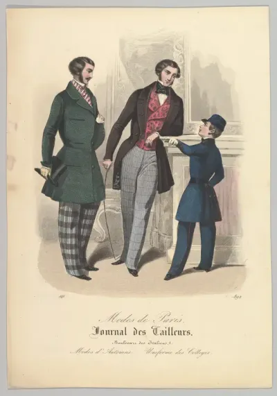 892 from Modes de Paris, Journal des Tailleurs