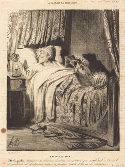 9 heures du soir