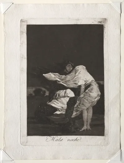 A Bad Night, Plate 36