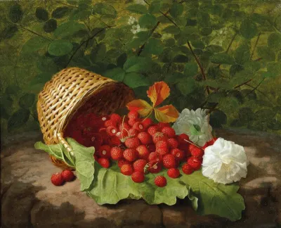 A Basket of Strawberries