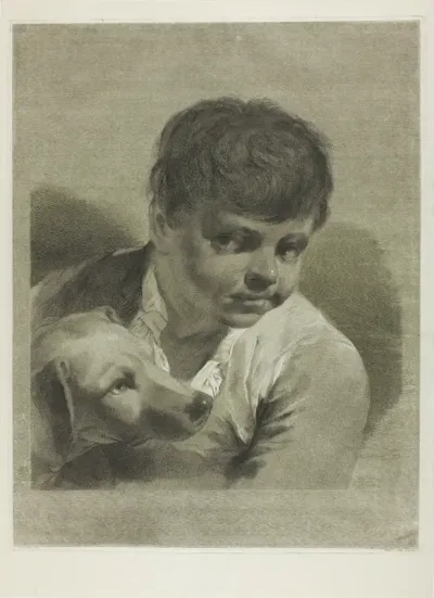 A Boy with a Dog