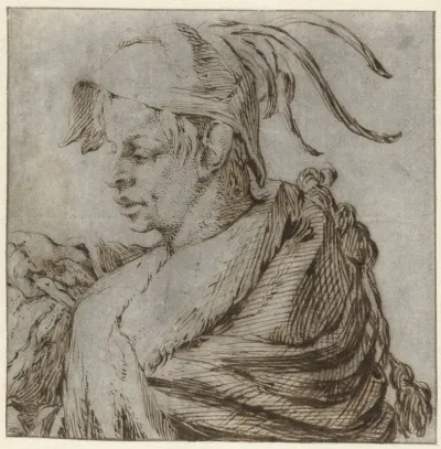 A Boy with a Feathered Hat