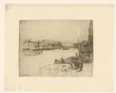 A Canal: Amsterdam
