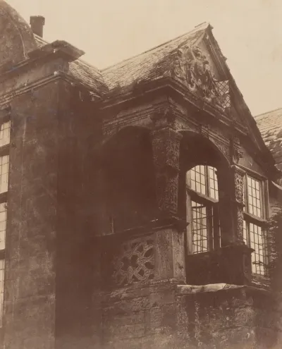 A Carved Stone Porch