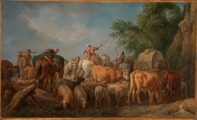 A cattle transport