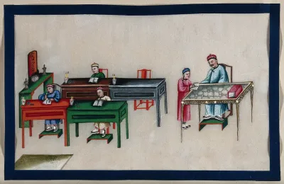 A Chinese class room for infants