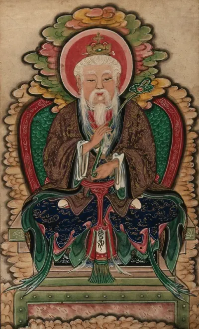 A Chinese deity (?)