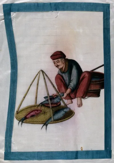 A Chinese fishmonger