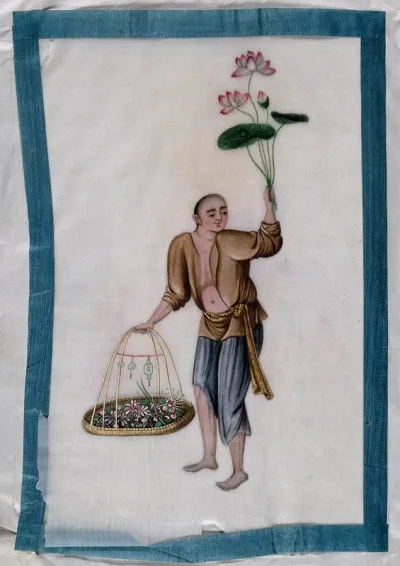 A Chinese florist