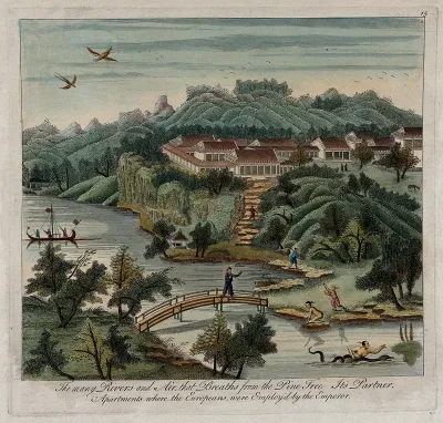 A Chinese Imperial palace