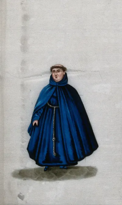 A Chinese interpretation of a Christian monk