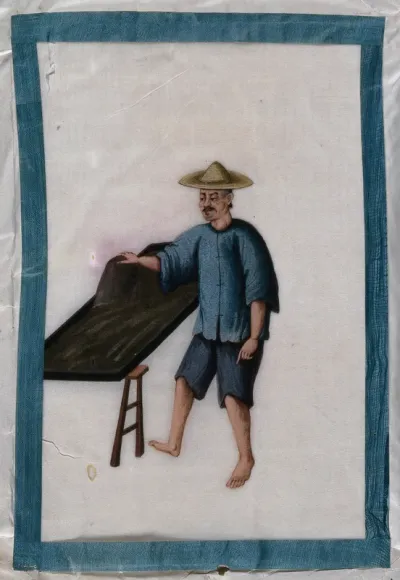 A Chinese labourer