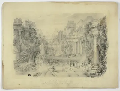 A City of Ancient Greece and the Return of a Victorious