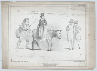 A Classical Subject! "Demitto auviculas, ut uniquoe asellus, Cum gravius dorso subiit onus_"