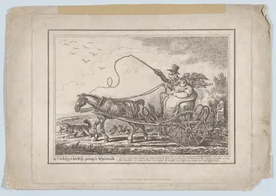 A Cockney & his Wife going to Wycombe