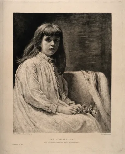 A convalescing girl