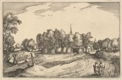 A Convent, plate 13 from "Regiunculae et Villae Aliquot Ducatus Brabantiae"