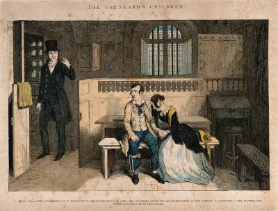 A convicted thief sits in prison with his distraught sister who has been acquitted