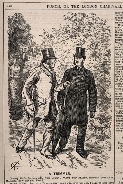 A country doctor enquiring how a farm worker has voted