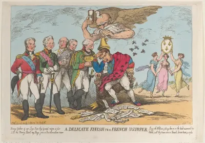 A Delicate Finish to a French Usurper