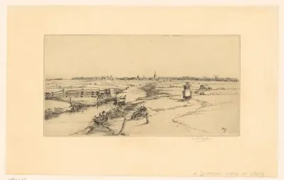 A Distant view of Edam