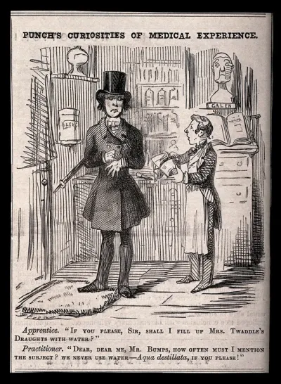 A doctor telling his apprentice how to use language correctly