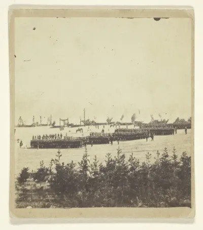 A Dress Parade of the Seventeenth New York