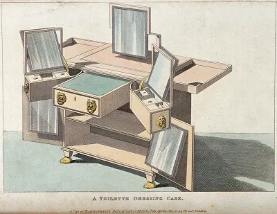 A dressing table