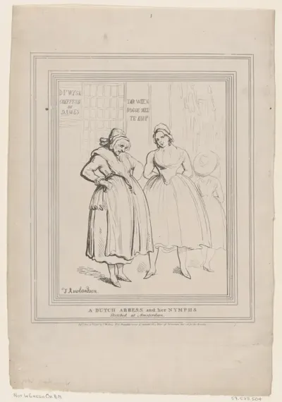 A Dutch Abbess and her Nymphs