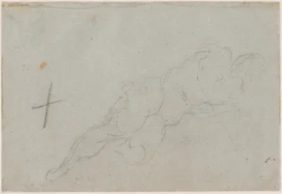 A Female Nude [verso]