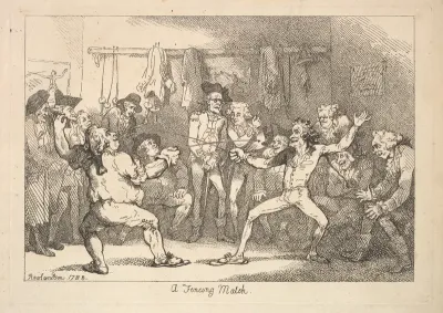 A Fencing Match