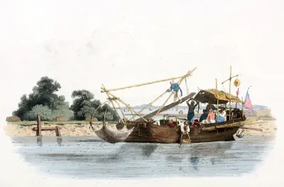 A fishing boat