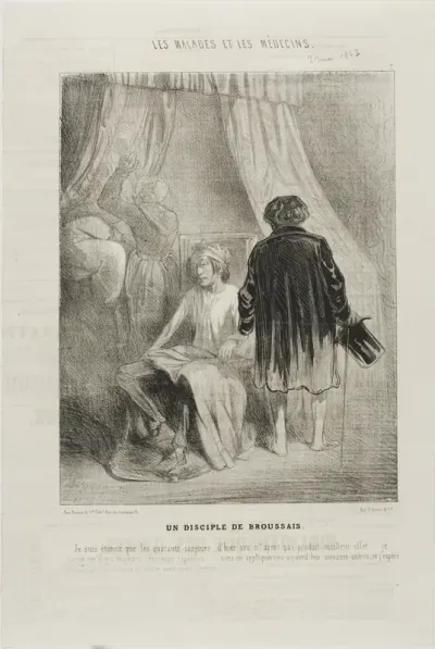 A Follower of Broussais (plate 7)