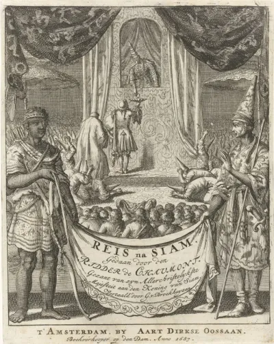 A French Envoy’s Audience with the King of Siam