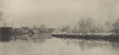 A Frosty Morning at Coltishall, 1890 1891, printed