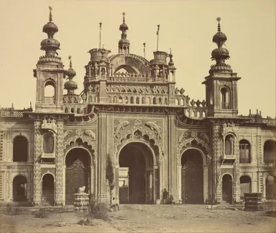 A Gateway Leading into the Kaiserbagh, Lucknow