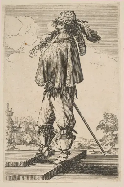 A Gentleman Mounts a Step