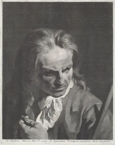 A Gentleman Pilgrim with a Rosary