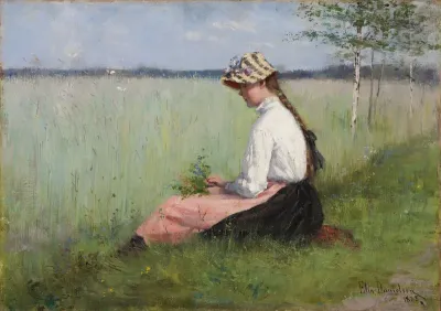 A Girl on the Field