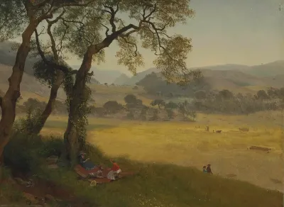 A Golden Summer Day Near Oakland