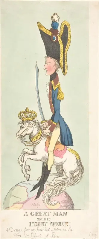 A Great Man on His Hobby Horse